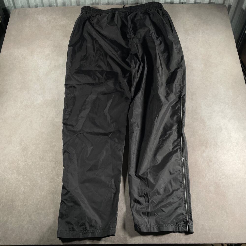 90's Basic Condition Gear BCG BlaTrack Pants Nylon Black Men's Size XXL 38 Waist